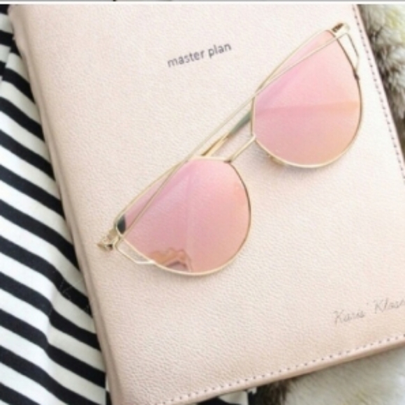 Mirror Cat Eye Sunglasses NWOT - Picture 11 of 12